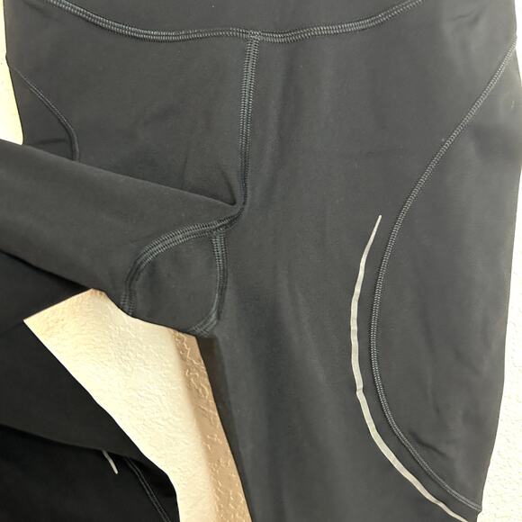 Lululemon Base Pace High-Rise Reflective Tight 25" Black Womens Size 0 Reflect - Picture 8 of 13